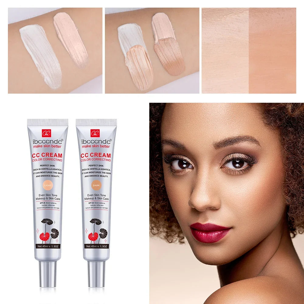 CC Cream for Face Concealer Makeup Foundation Concealer Full Coverage Cosmetics Base Female Cc Moisture Erborian