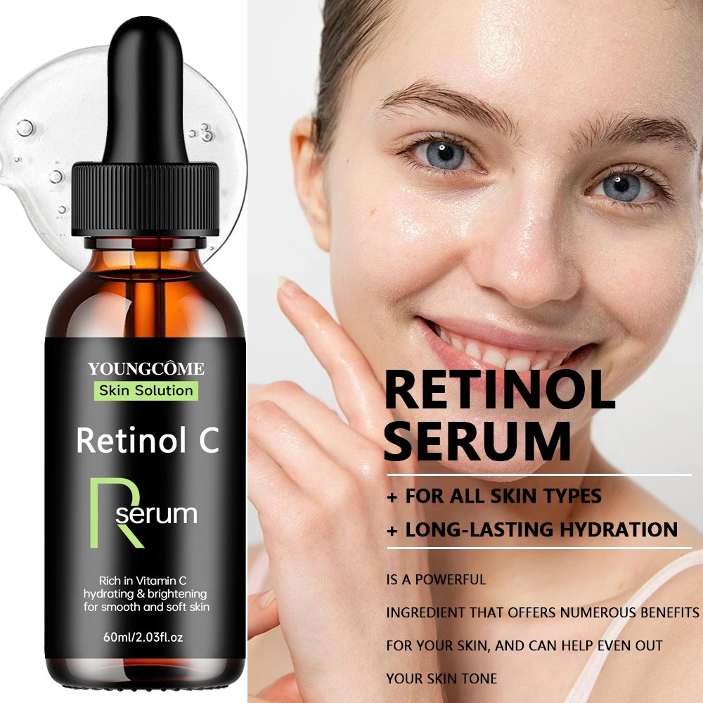 Retinol Aging Removes Wrinkles Serum Pore Shrinking Serum Moisturizing Serum Pigment Spots Remove Face Firming Oil
