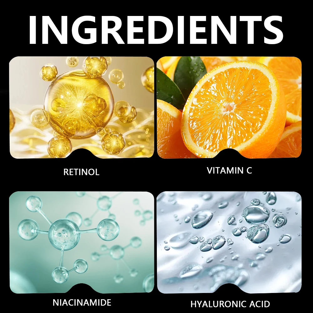Retinol Aging Removes Wrinkles Serum Pore Shrinking Serum Moisturizing Serum Pigment Spots Remove Face Firming Oil