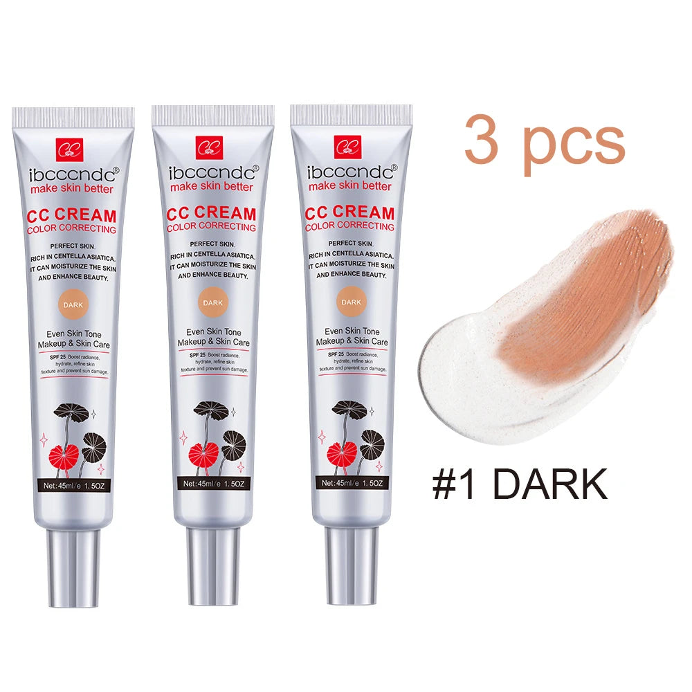 CC Cream for Face Concealer Makeup Foundation Concealer Full Coverage Cosmetics Base Female Cc Moisture Erborian